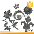 china factory cast steel ornaments wrought iron roses